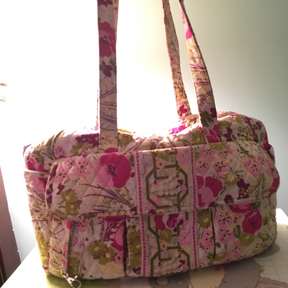 Vera Bradley “Make Me Blush” Diaper Bag